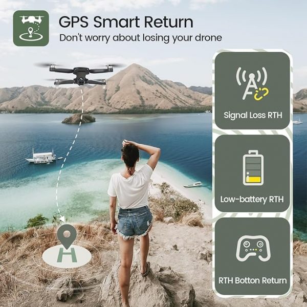Holy Stone GPS Drone with Camera 4K - Image 4